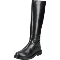 Geox Stiefel SERILDA, Glattleder, Schwarz, Damen