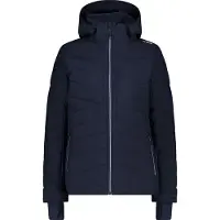 CMP Woman Jacket Zip Hood black blue (N950) 44
