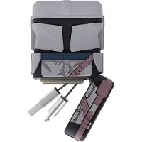 Thumbs Up PowerSquad The Mandalorian, 0,6 m, USB A, USB C/Micro-USB B/Lightning, Schwarz, Grau