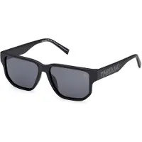 Timberland Schwarze Edelstahl-Sonnenbrille