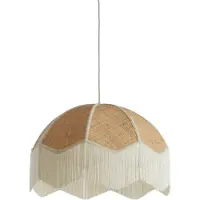 Light & Living - Hängeleuchte Malacia - Hellbraun - Ø60cm Hängelampe - Esstischlampe - Wohnzimmerlampe - Schlafzimmerlampe - Wohnzimmer