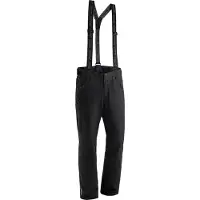 Maier Sports Skihose "Corban T", Herren, Gr. 33, Kurzgrößen, schwarz, 100% Polyester, Hosen Skihose, Herren Schneehose mit Hosenträgern, wind/wasserdicht, Regular Fit