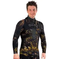 Mares Pure Passion Illusion Open Cell Speerfischjacke 3 Mm Schwarz S Herren Schwarz S