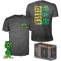 Funko POP! Jurassic Park Und Kurzarm-t-shirt Velociraptor Exklusiv