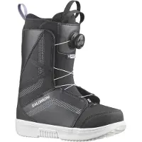 Salomon Snowboard - Snowboard-Boots - Scarlet BOA Black/Persian Violet für Damen - Größe 41,5 - schwarz