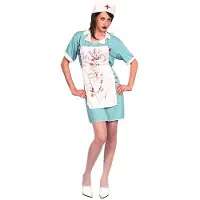 Creaciones Llopis Blutiges Krankenschwesterkostüm