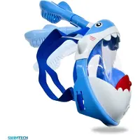 SwimTech Vollgesichts-schnorchelmaske
