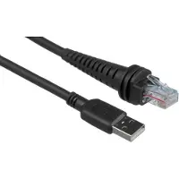 Honeywell CBL-500-300-S00-01, 3 m, USB A, Schwarz
