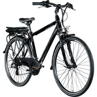 Zundapp E-Bike ZÜNDAPP "Z802 Herren" Gr. 48, schwarz (schwarz, grau, schwarz), Elektrofahrräder, Herren, 48cm, 28 Zoll (71,12cm), E-Bike, Pedelec, Elektrofahrrad für Herren, Topseller
