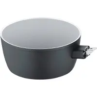 Berndes Stieltopf 16 cm (ohne Deckel), Aluminium, schwarz - b.perfect