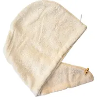 Dyckhoff Turban-Handtuch "Opal Turban-Handtuch", beige (perle), B:25cm L:70cm, Frottier, Frottier, Handtücher, Turban-Handtuch