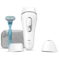 Braun Silk-expert Pro Silk expert Pro 3 PL3121, Silber, Weiß, Lichtimpulstechnologie (IPL), Vereinigtes Königreich, AC, 100 - 240 V, 1,17 kg