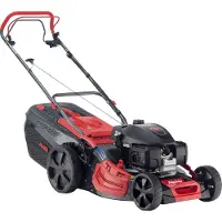 Al-Ko Benzin-Rasenmäher Premium 520 SP-H (51 cm Schnittbreite, 3.2 kW Motorleistung, Robustes Stahlblechgehäuse, Hinterradantrieb, Mulchfunktion, Seitenauswurf, für Rasenflächen bis 1800 m²)