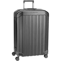 Piquadro PQ-Light Mittelgroßer Hartschalentrolley 4-Rollen matt black