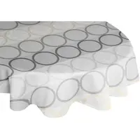 Wirth Tischdecke "ZIRBELLO" Gr. 1, grau (hellgrau), B:130cm L:190cm, Baumwolle, Polyester, Tischdecken, Tischdecke
