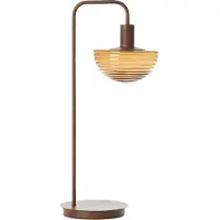 Light & Living - Tischleuchte Baylie - Dunkelbraun - 30x20x61cm Tischlampe - Nachttischlampe, Wohnzimmer, Schlafzimmer