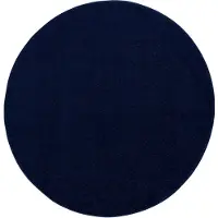 Sanat Teppich "Uni", rund, 13 mm Höhe, robuster Kurzflorteppich, große Farbauswahl