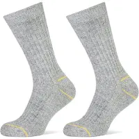 Stapp Arbeitssocken "Yellow Norwegian 2er Pack 2 Paar", Herren, Gr. 39, grau, Obermaterial: 62% sonstige Fasern AF. 26% Wolle mw. 12% Polyamid PA., Socken Arbeitssocken