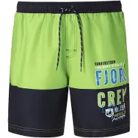 Jan Vanderstorm Badeshorts "Badeshort REDHOLF", Herren, Gr. XL, weit, grün, Obermaterial: 100% Polyester COOLMAX PES(Coolmax)., Badehosen Badeshorts