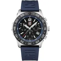 Luminox XS.3143.SET Taucheruhr Chrono Pacific Diver Blau/Schwarz mit 2 Bändern