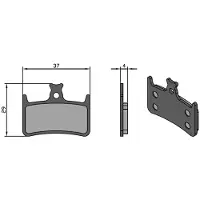 Brenta Ciclo E4/rx4 Hope Sinterbremsbeläge