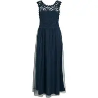 Vila Vilynnea Spitzen Maxikleid
