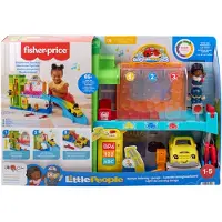 Fisher-Price Little People Light-Up Learning Garage, Auto & Stadt, 1 Jahr(e), Akkus/Batterien enthalten, AA, Mehrfarbig, Kunststoff