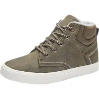 Kangaroos Sneaker "Kavu X", Jungen, Gr. 28, grün (olive, camo), Synthetik, Textil, Schuhe Sneaker