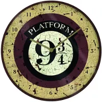 Harry Potter Wanduhr Plattform 9 3/4