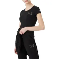 EA7 für Damen. 8NTT65_TJDQZ Train Evolution T-shirt schwarz (XXS), Lässig, Baumwolle, Kurzarm