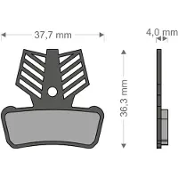Brenta Ciclo Light Tech Xo-elixir Trail/rsc/r/t Avid/sram Scheibenbremsbeläge