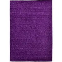 Otto Home Wollteppich "Karchau, Handwebteppich", lila, B:250cm H:13mm L:350cm, Schurwolle, Teppiche, Wollteppich, reine Wolle, meliert, handgewebt, brilliante Farben