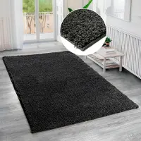 Bruno Banani Hochflor-Teppich "Shaggy Soft", rechteckig, 30 mm Höhe, gewebt, Uni Farben, besonders weich und kuschelig