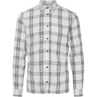 Casual Friday Langarmhemd "Langarmhemd CFAton", Herren, Gr. XL, N-Gr, beige (ecru), Obermaterial: 44% Polyester PES. 33% Viskose CV. 23% Baumwolle CO., Hemden Langarmhemd