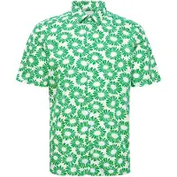 Casual Friday Kurzarmhemd "Kurzarmhemd CFAton", Herren, Gr. XXL, N-Gr, grün (jelly bean), Obermaterial: 100% Baumwolle CO., Hemden Kurzarmhemd