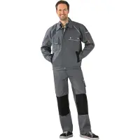 Planam Bundjacke Canvas 320 Gr. 52 grau