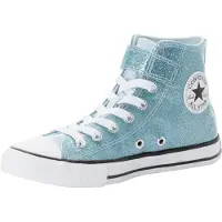 Converse Sneaker "CHUCK TAYLOR ALL STAR COATED GLITTER EASY-ON", Damen, Gr. 28, weiß (winter slay, weiß, schwarz), Textil, Schuhe Sneaker
