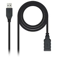 Nanocable 10.01.0902-BK, 3.0, USB A, USB A, 24 cm, 2 cm, 17,5 cm