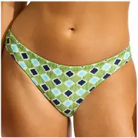 Seafolly - Women's Kasbah Reversible Hipster - Bikini-Bottom Gr 34 orange
