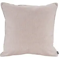 Hock Dekokissen H.O.C.K. "Lino", beige (sandfarben, unifarben), B:60cm H:10cm L:60cm, Polyacryl, Dekokissen_Sitzkissen_Kissenhüllen, Dekokissen, Outdoor geeiget, Wendekissenhülle mit Füllung, 1 Stück