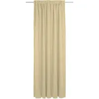 Wirth Vorhang "Trondheim B", beige, B:132cm H:185cm, Polyacryl, Gardinen, Vorhang, nach Maß