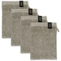 Schöner Wohnen Waschhandschuh "Sense", beige (sand), B:16cm L:21cm, Frottee, SCHÖNER WOHNEN-KOLLEKTION, Handtücher, Waschhandschuh, mit Velourborte, hautschmeichelnde Airtouch Qualität, super weich