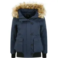 Oxmo OXAcila Damen Winterjacke Damenjacke Jacke mit Kapuze