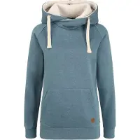 Oxmo Hoodie OXJulia Pile in Blau | Gr.: XS
