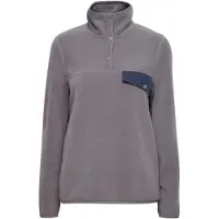 Oxmo Fleecejacke OXNyfine in Grau | Gr.: XL