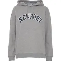 Oxmo Kapuzenpullover OXColisa in Grau | Gr.: XXL