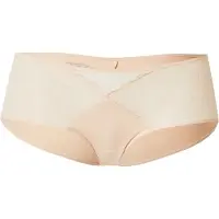 Chantelle Panty "FLOURAL TOUCH", Damen, Gr. 44, beige (golden beige), Obermaterial: 75% Polyamid, 25% Elasthan, körpernah, Unterhosen Panty, Spitze, blickdichtes Gewebe