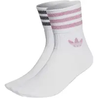 Adidas Socken Mid-Cut Glitter Crew Socks 2 Pairs damen