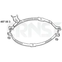 ERNST Halter, Abgasanlage 497053 mitte für BMW