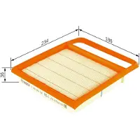 Bosch Luftfilter f026400504 Filtereinsatz 36mm für MERCEDES-BENZ